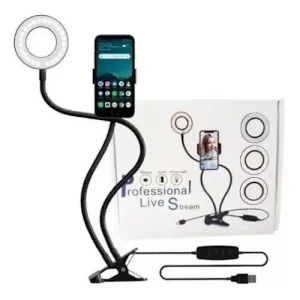 Professional Life Stream With Phone Selfie Holder