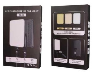 LED PHOTOGRAPHIC FILL LIGHT RL26